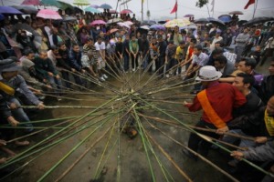 Behdienkhlam festival in Meghalaya, India