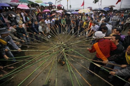 Behdienkhlam festival in Meghalaya, India